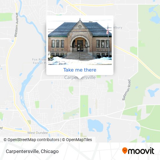 Carpentersville map