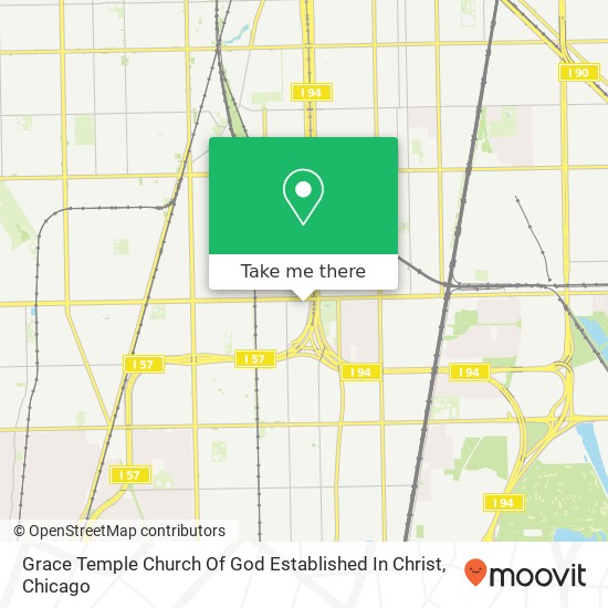 Grace Temple Church Of God Established In Christ map