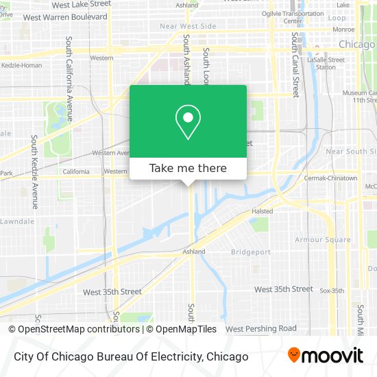 City Of Chicago Bureau Of Electricity map