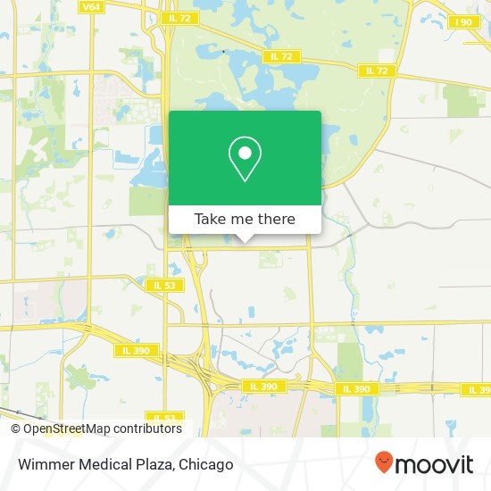 Wimmer Medical Plaza map