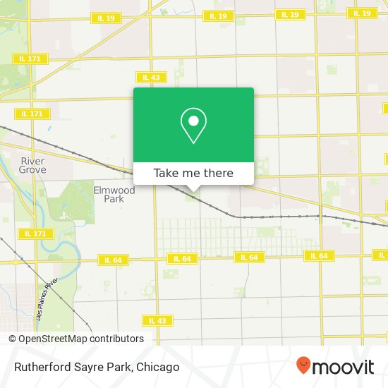 Mapa de Rutherford Sayre Park