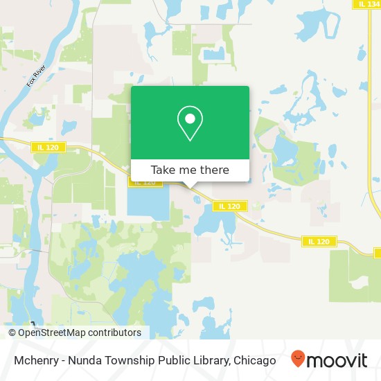Mapa de Mchenry - Nunda Township Public Library
