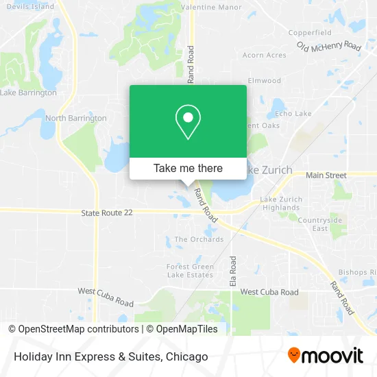 Holiday Inn Express & Suites map