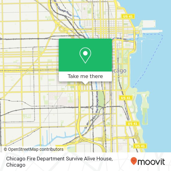 Chicago Fire Department Survive Alive House map