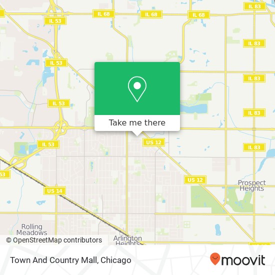 Town And Country Mall map