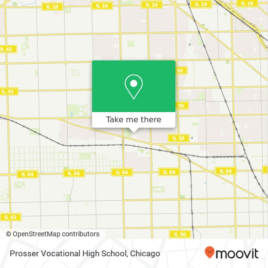 Mapa de Prosser Vocational High School