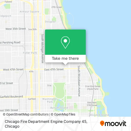 Chicago Fire Department Engine Company 45 map