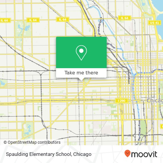 Mapa de Spaulding Elementary School