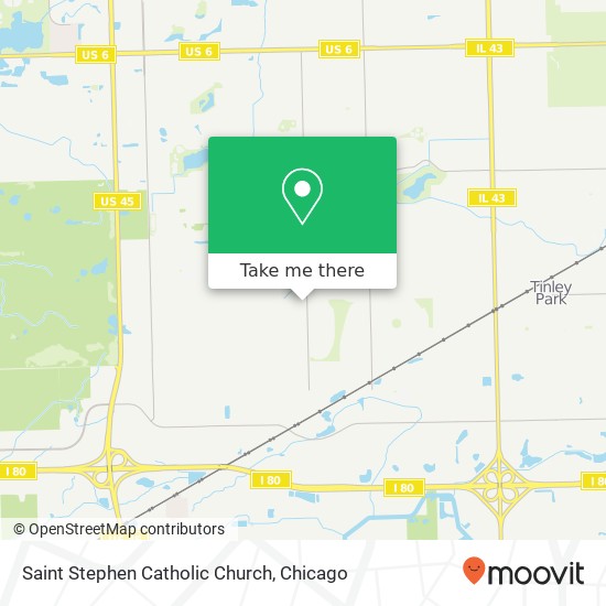 Mapa de Saint Stephen Catholic Church