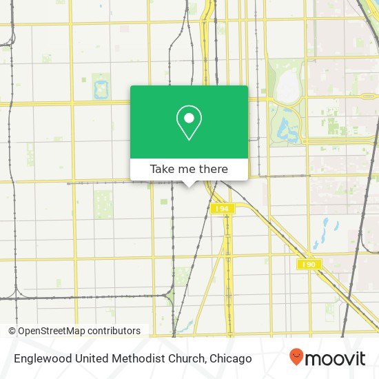 Mapa de Englewood United Methodist Church