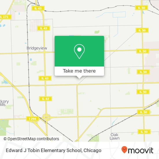 Edward J Tobin Elementary School map