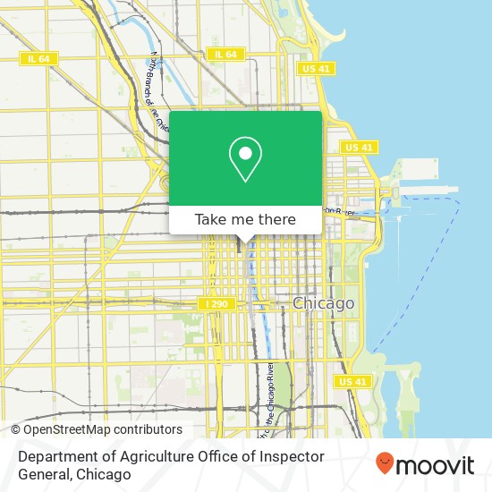Department of Agriculture Office of Inspector General map
