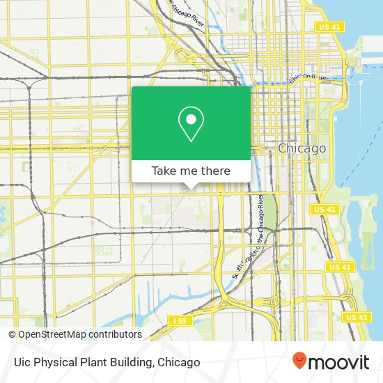 Uic Physical Plant Building map