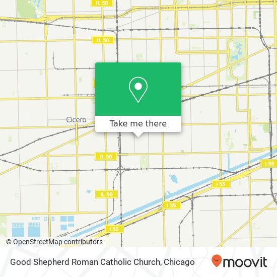 Good Shepherd Roman Catholic Church map