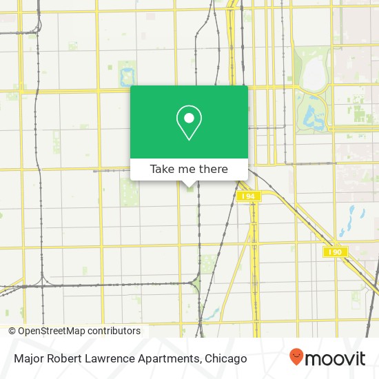 Major Robert Lawrence Apartments map