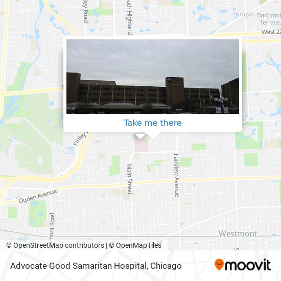 Advocate Good Samaritan Hospital map