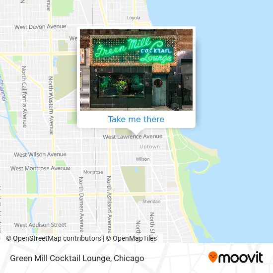 Mapa de Green Mill Cocktail Lounge