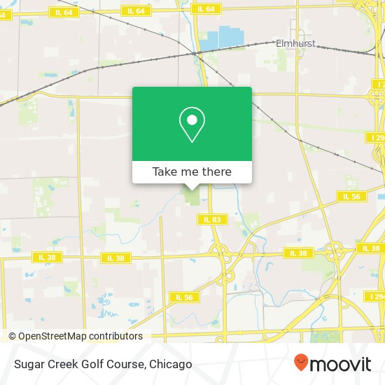 Sugar Creek Golf Course map