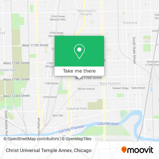 Mapa de Christ Universal Temple Annex