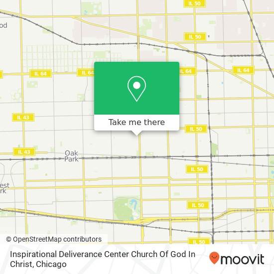 Inspirational Deliverance Center Church Of God In Christ map