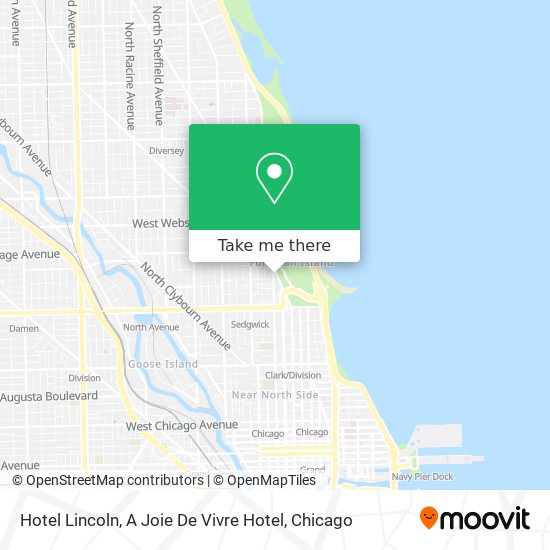 Hotel Lincoln, A Joie De Vivre Hotel map