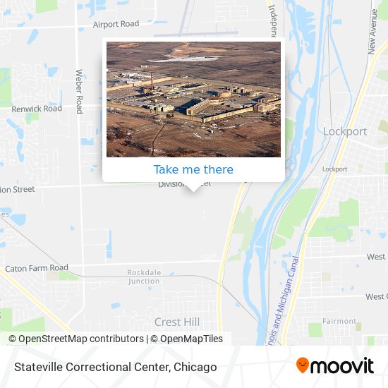 Mapa de Stateville Correctional Center