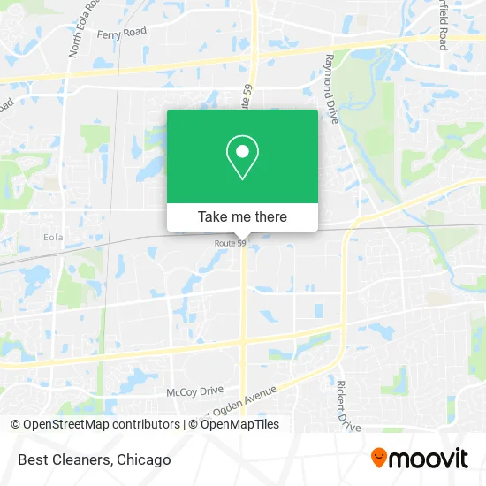 Best Cleaners map