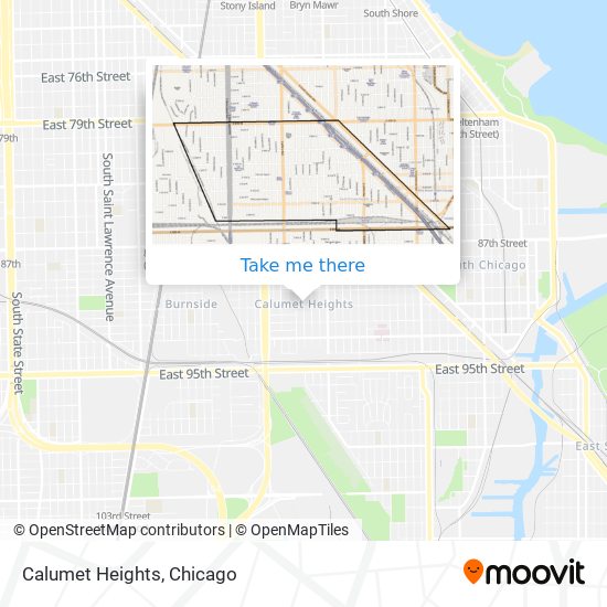 Mapa de Calumet Heights