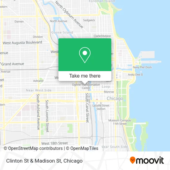 Mapa de Clinton St & Madison St