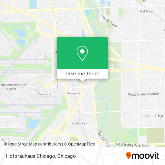 Mapa de Hofbräuhaus Chicago