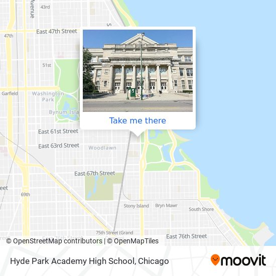 Hyde Park Academy High School map