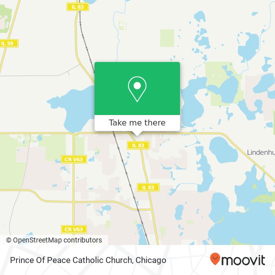 Mapa de Prince Of Peace Catholic Church