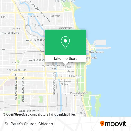 St. Peter's Church map