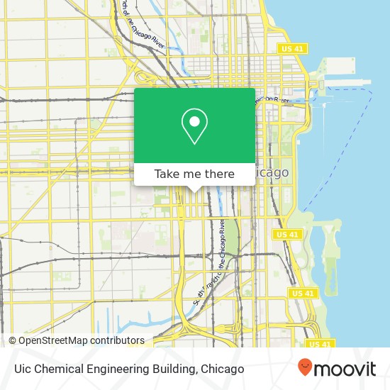 Uic Chemical Engineering Building map