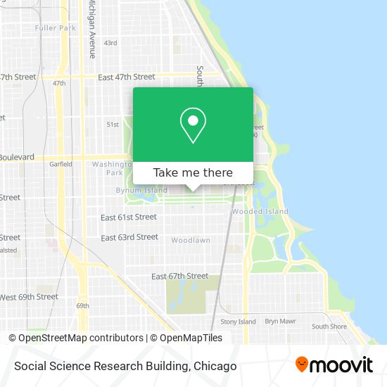 Social Science Research Building map