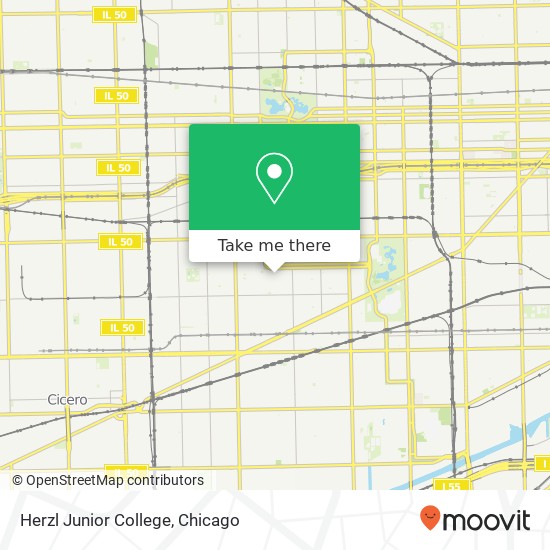 Herzl Junior College map