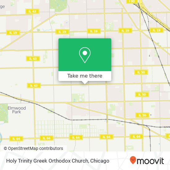 Holy Trinity Greek Orthodox Church map