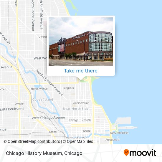 Chicago History Museum map