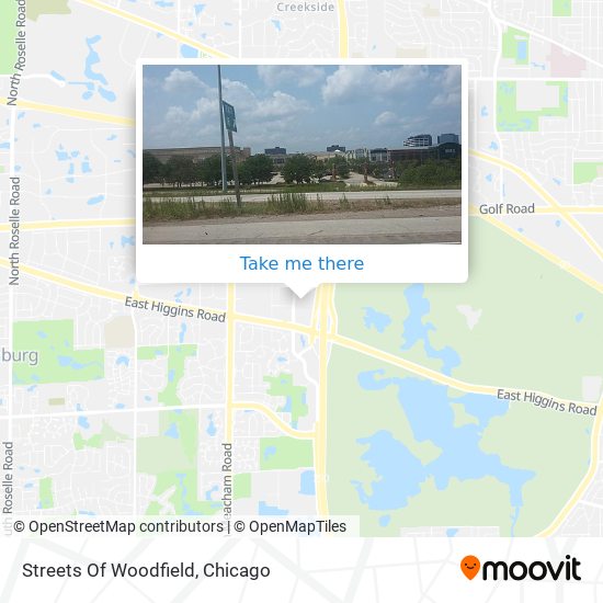 Streets Of Woodfield map