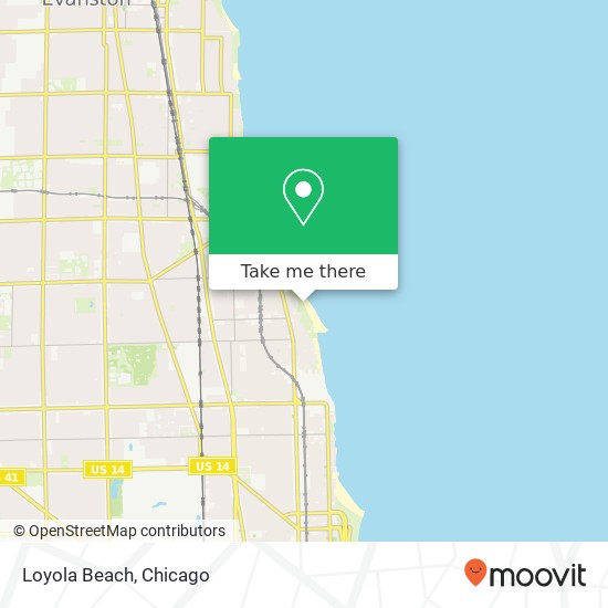 Mapa de Loyola Beach