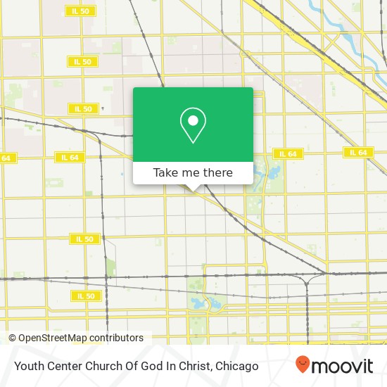 Youth Center Church Of God In Christ map