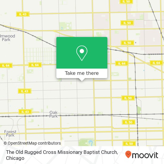 The Old Rugged Cross Missionary Baptist Church map