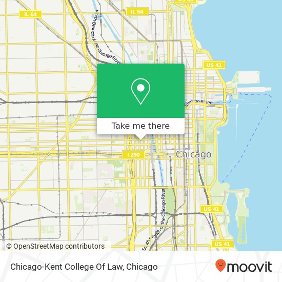 Chicago-Kent College Of Law map