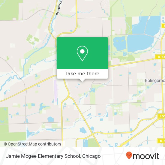 Mapa de Jamie Mcgee Elementary School