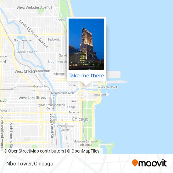 Mapa de Nbc Tower