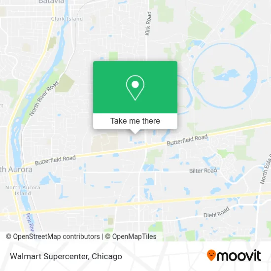 Walmart Supercenter map