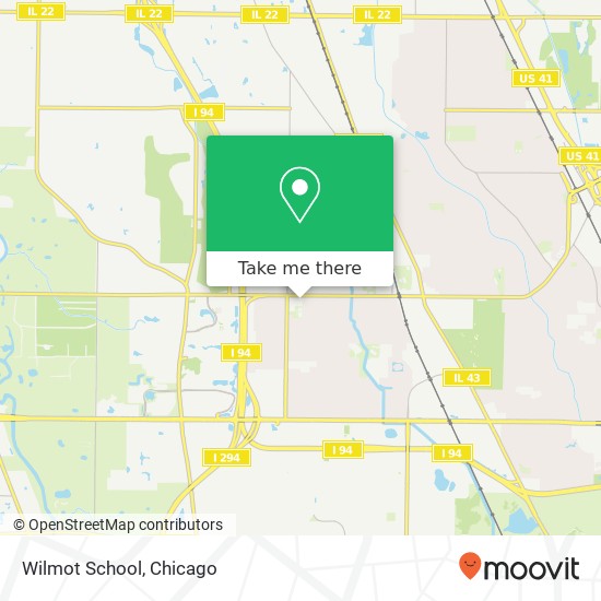 Wilmot School map