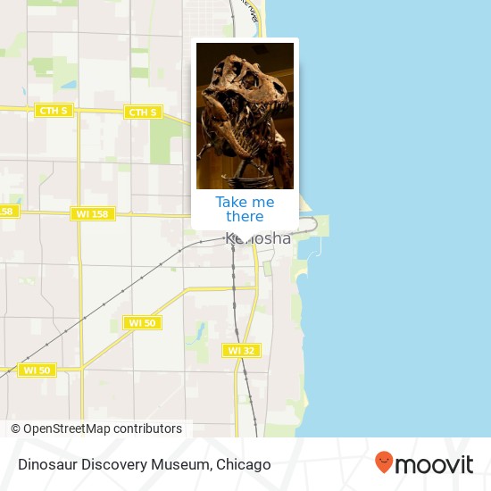 Dinosaur Discovery Museum map