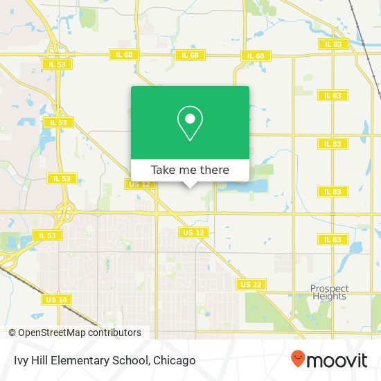 Ivy Hill Elementary School map