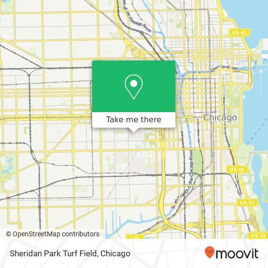 Sheridan Park Turf Field map